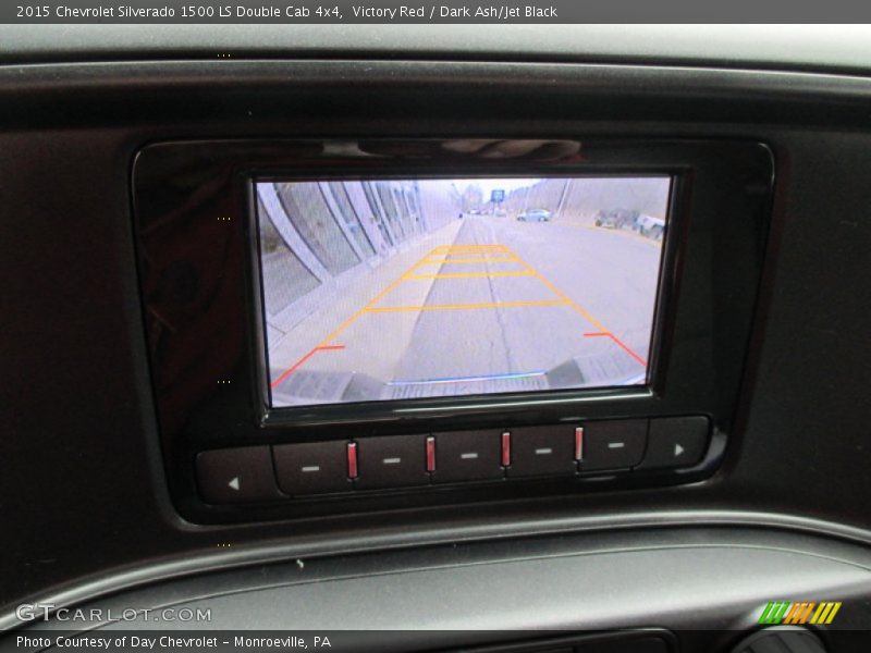 Victory Red / Dark Ash/Jet Black 2015 Chevrolet Silverado 1500 LS Double Cab 4x4