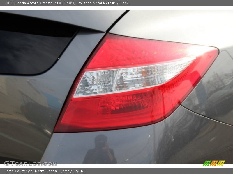 Polished Metal Metallic / Black 2010 Honda Accord Crosstour EX-L 4WD