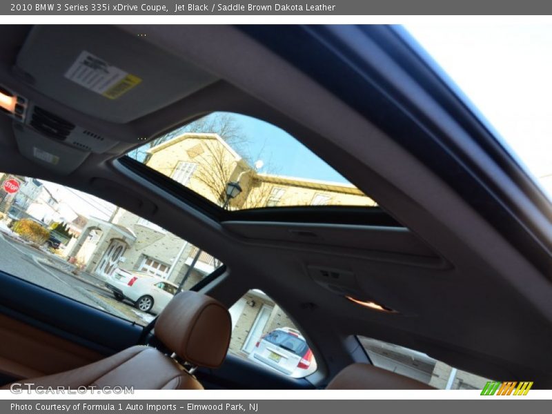 Jet Black / Saddle Brown Dakota Leather 2010 BMW 3 Series 335i xDrive Coupe