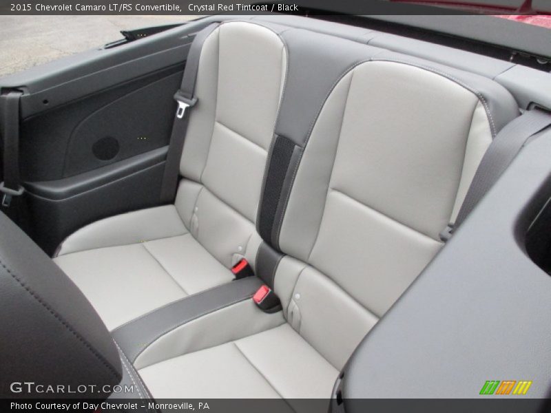 Rear Seat of 2015 Camaro LT/RS Convertible