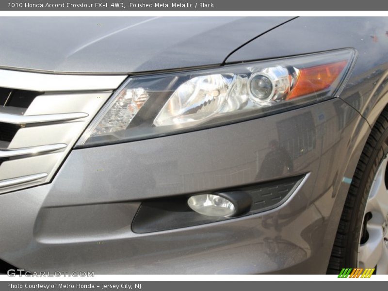 Polished Metal Metallic / Black 2010 Honda Accord Crosstour EX-L 4WD