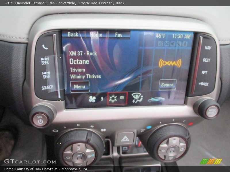 Crystal Red Tintcoat / Black 2015 Chevrolet Camaro LT/RS Convertible