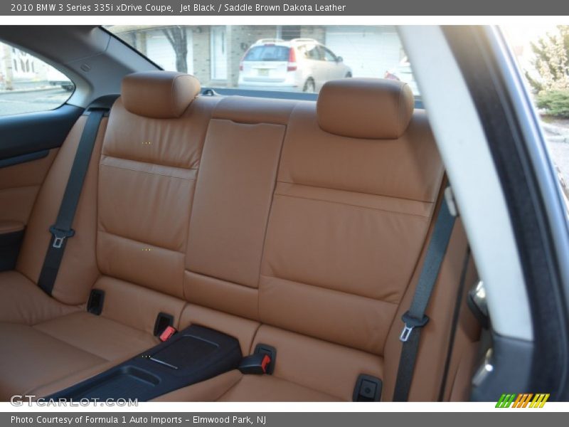 Jet Black / Saddle Brown Dakota Leather 2010 BMW 3 Series 335i xDrive Coupe