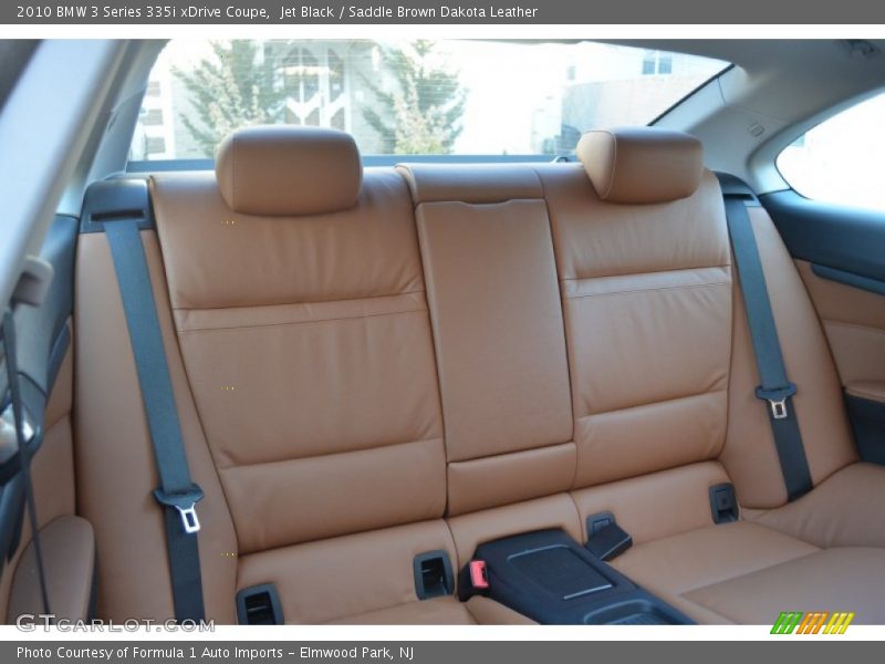 Jet Black / Saddle Brown Dakota Leather 2010 BMW 3 Series 335i xDrive Coupe