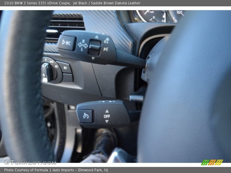 Jet Black / Saddle Brown Dakota Leather 2010 BMW 3 Series 335i xDrive Coupe