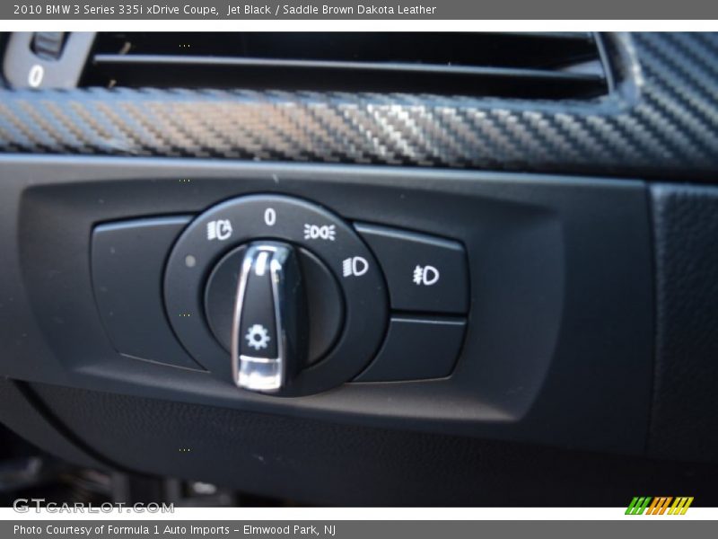 Jet Black / Saddle Brown Dakota Leather 2010 BMW 3 Series 335i xDrive Coupe