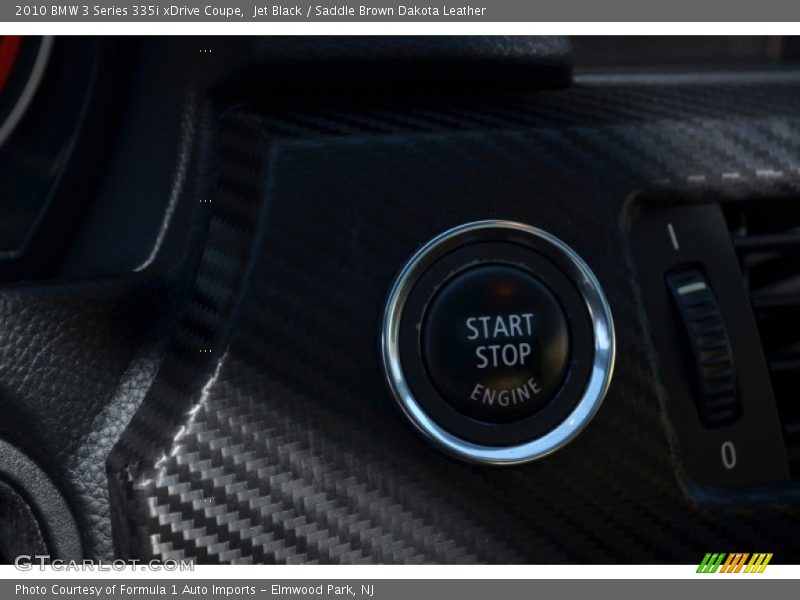 Jet Black / Saddle Brown Dakota Leather 2010 BMW 3 Series 335i xDrive Coupe