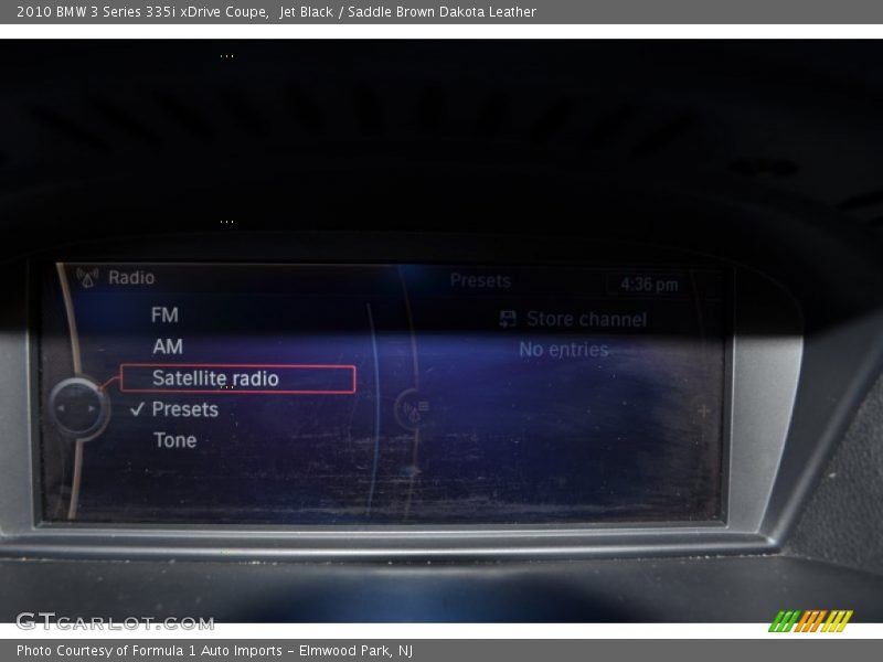 Jet Black / Saddle Brown Dakota Leather 2010 BMW 3 Series 335i xDrive Coupe
