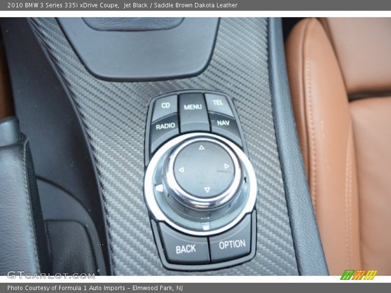 Jet Black / Saddle Brown Dakota Leather 2010 BMW 3 Series 335i xDrive Coupe