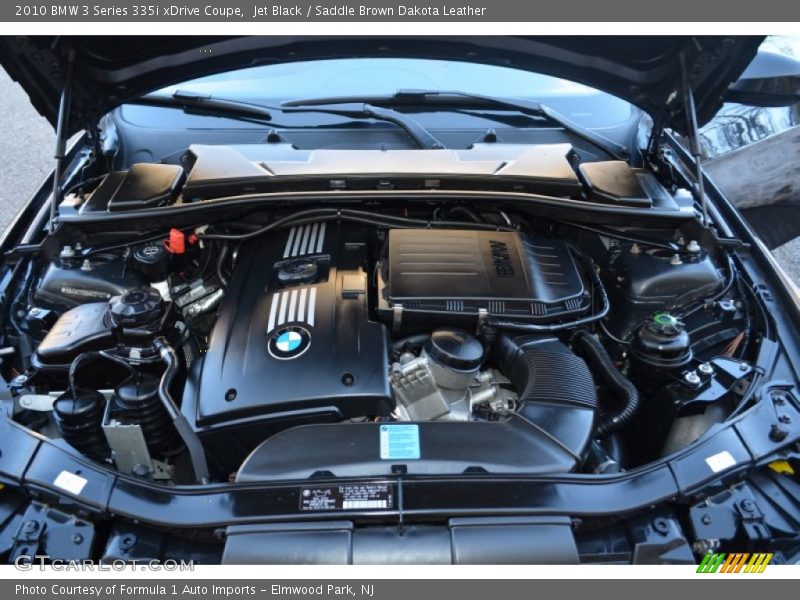 Jet Black / Saddle Brown Dakota Leather 2010 BMW 3 Series 335i xDrive Coupe