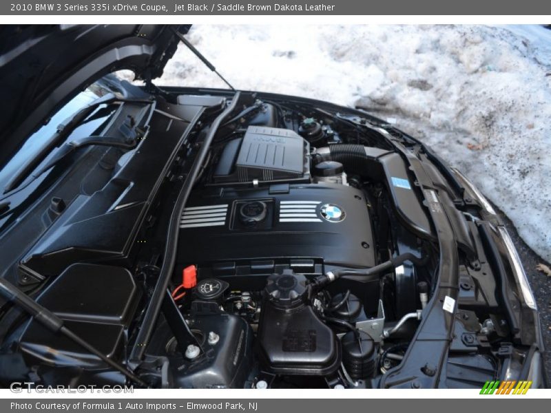 Jet Black / Saddle Brown Dakota Leather 2010 BMW 3 Series 335i xDrive Coupe