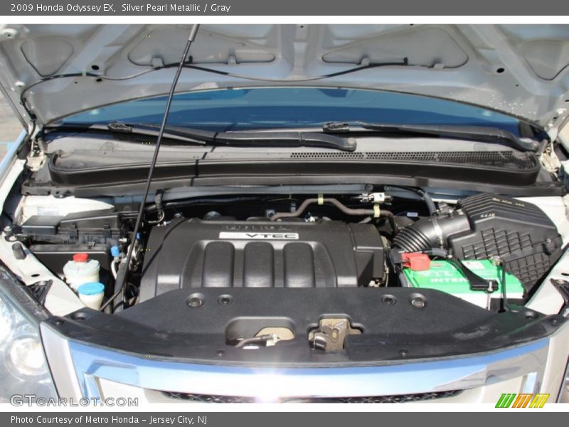 Silver Pearl Metallic / Gray 2009 Honda Odyssey EX