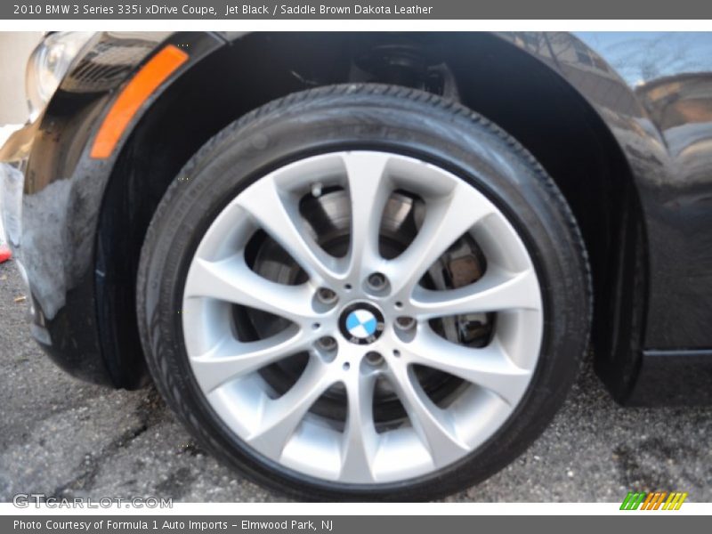 Jet Black / Saddle Brown Dakota Leather 2010 BMW 3 Series 335i xDrive Coupe