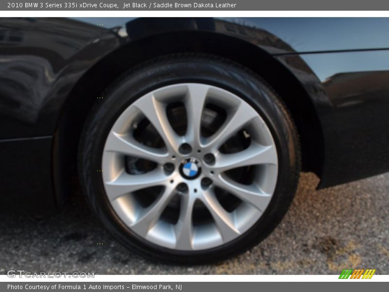 Jet Black / Saddle Brown Dakota Leather 2010 BMW 3 Series 335i xDrive Coupe