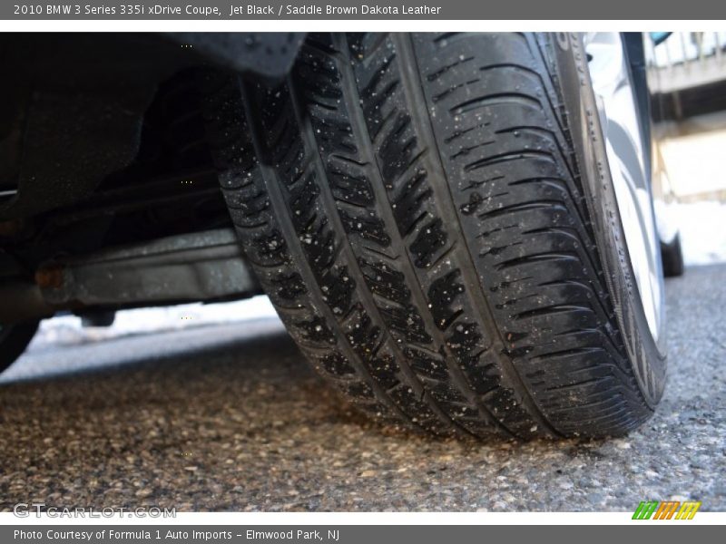 Jet Black / Saddle Brown Dakota Leather 2010 BMW 3 Series 335i xDrive Coupe