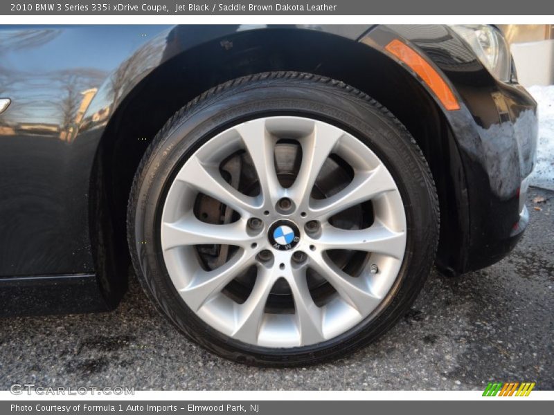Jet Black / Saddle Brown Dakota Leather 2010 BMW 3 Series 335i xDrive Coupe
