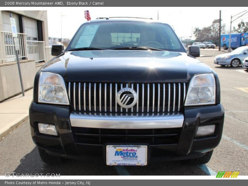 Ebony Black / Camel 2008 Mercury Mountaineer AWD