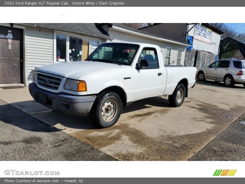 Oxford White / Dark Graphite 2003 Ford Ranger XLT Regular Cab