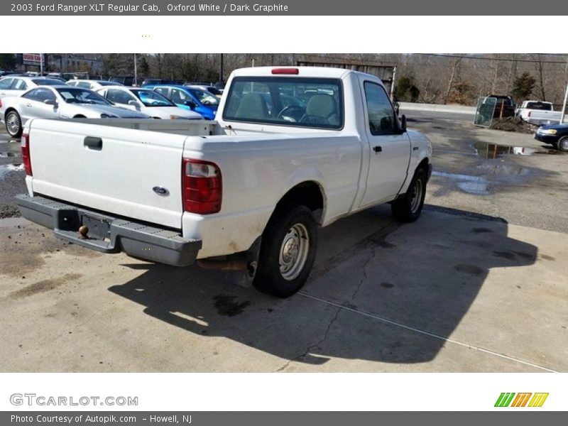 Oxford White / Dark Graphite 2003 Ford Ranger XLT Regular Cab