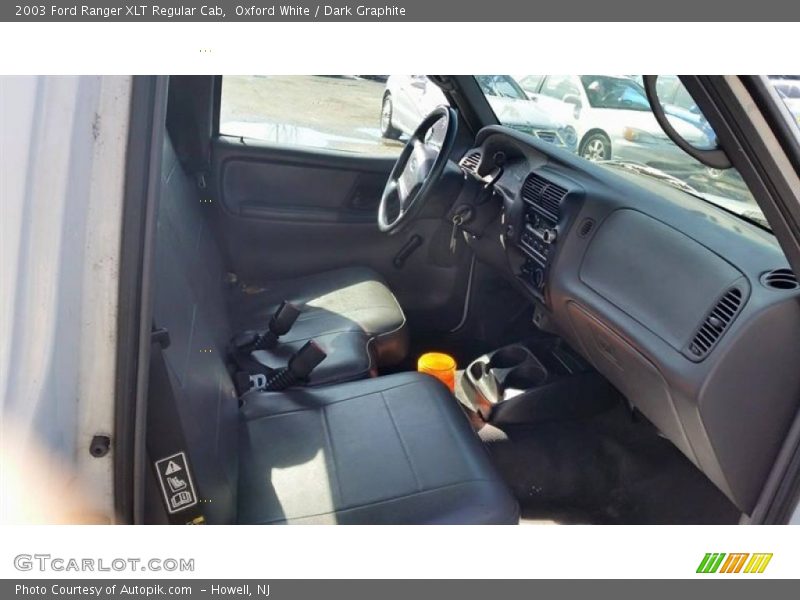 Oxford White / Dark Graphite 2003 Ford Ranger XLT Regular Cab