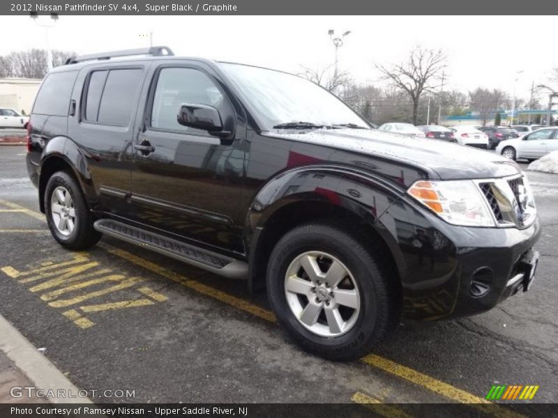 Super Black / Graphite 2012 Nissan Pathfinder SV 4x4