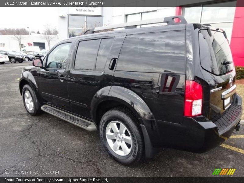 Super Black / Graphite 2012 Nissan Pathfinder SV 4x4