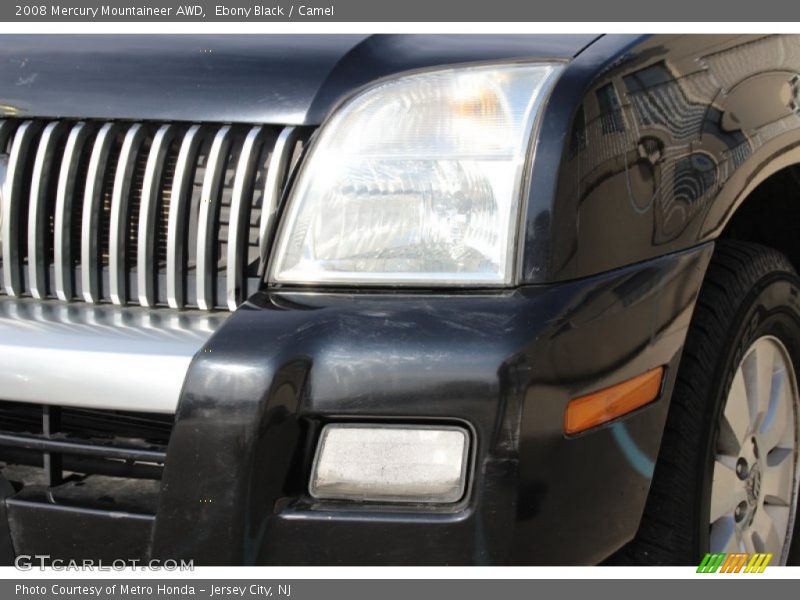 Ebony Black / Camel 2008 Mercury Mountaineer AWD