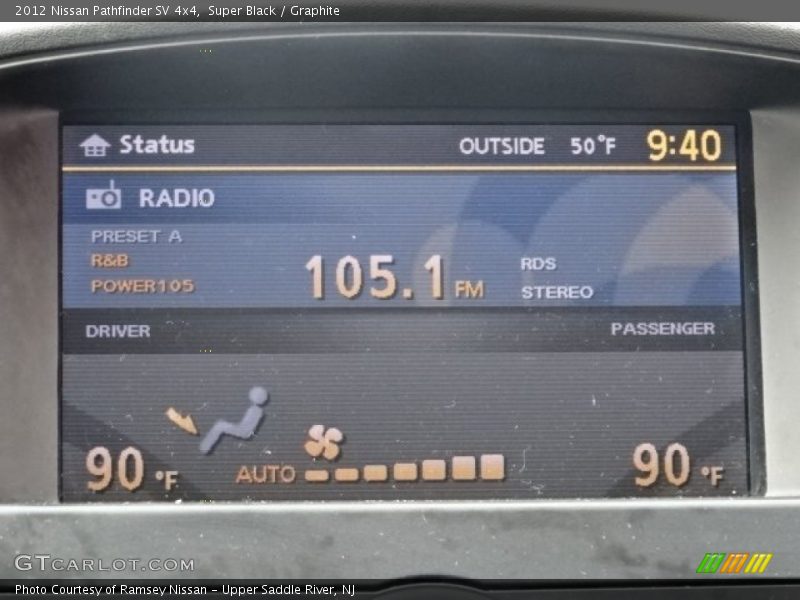 Super Black / Graphite 2012 Nissan Pathfinder SV 4x4