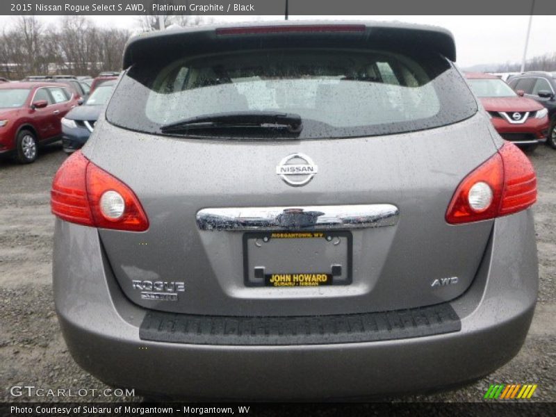 Platinum Graphite / Black 2015 Nissan Rogue Select S AWD
