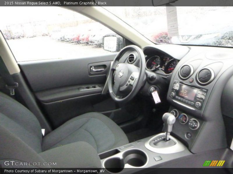 Platinum Graphite / Black 2015 Nissan Rogue Select S AWD
