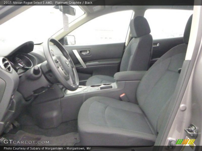 Platinum Graphite / Black 2015 Nissan Rogue Select S AWD