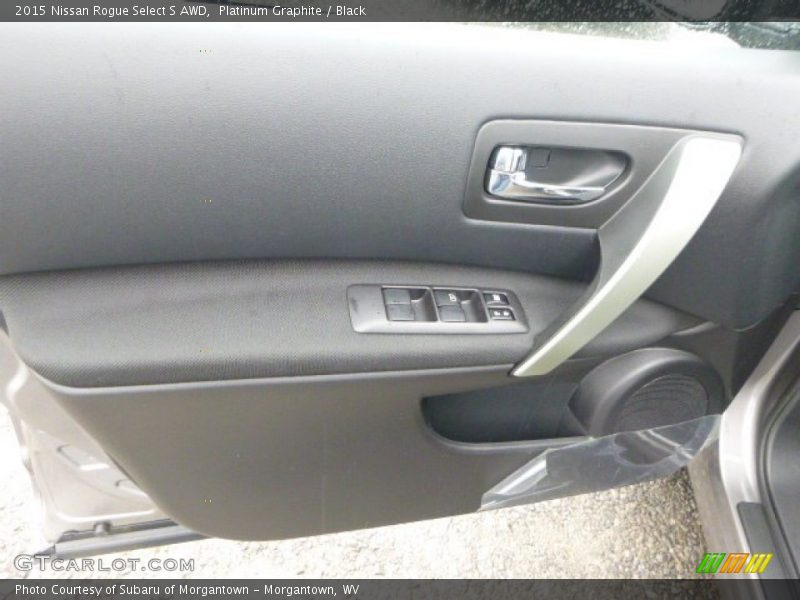 Platinum Graphite / Black 2015 Nissan Rogue Select S AWD