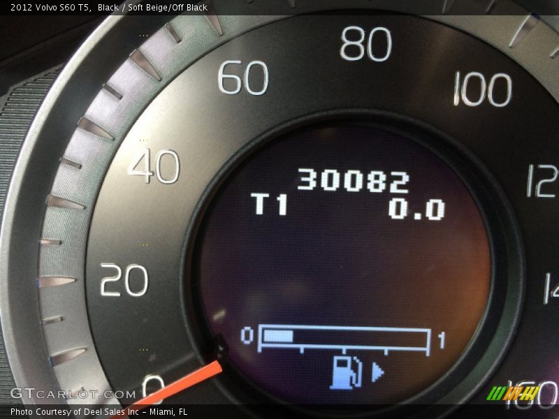 Black / Soft Beige/Off Black 2012 Volvo S60 T5