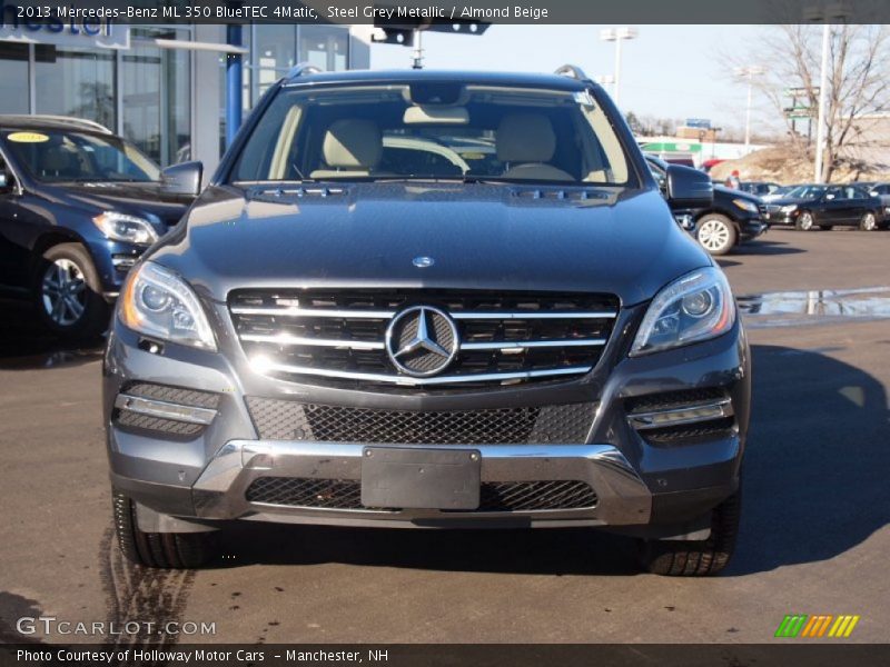 Steel Grey Metallic / Almond Beige 2013 Mercedes-Benz ML 350 BlueTEC 4Matic
