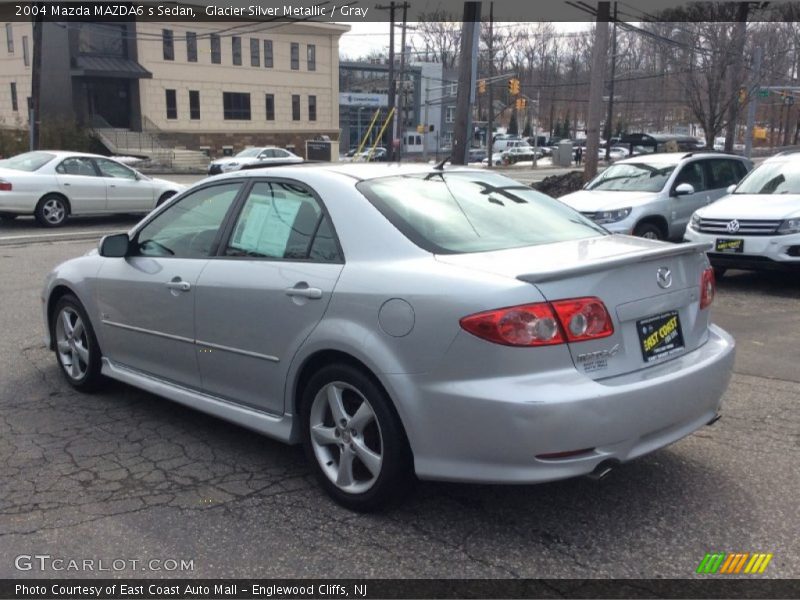 Glacier Silver Metallic / Gray 2004 Mazda MAZDA6 s Sedan