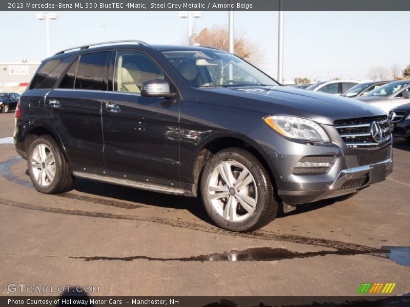 Steel Grey Metallic / Almond Beige 2013 Mercedes-Benz ML 350 BlueTEC 4Matic