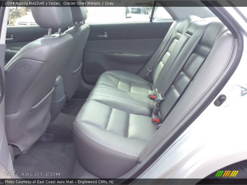 Glacier Silver Metallic / Gray 2004 Mazda MAZDA6 s Sedan