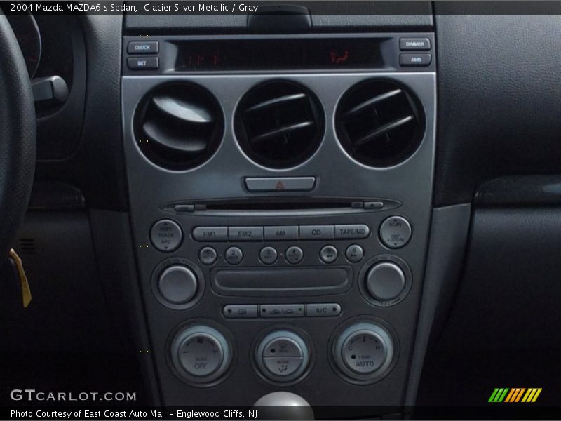Glacier Silver Metallic / Gray 2004 Mazda MAZDA6 s Sedan
