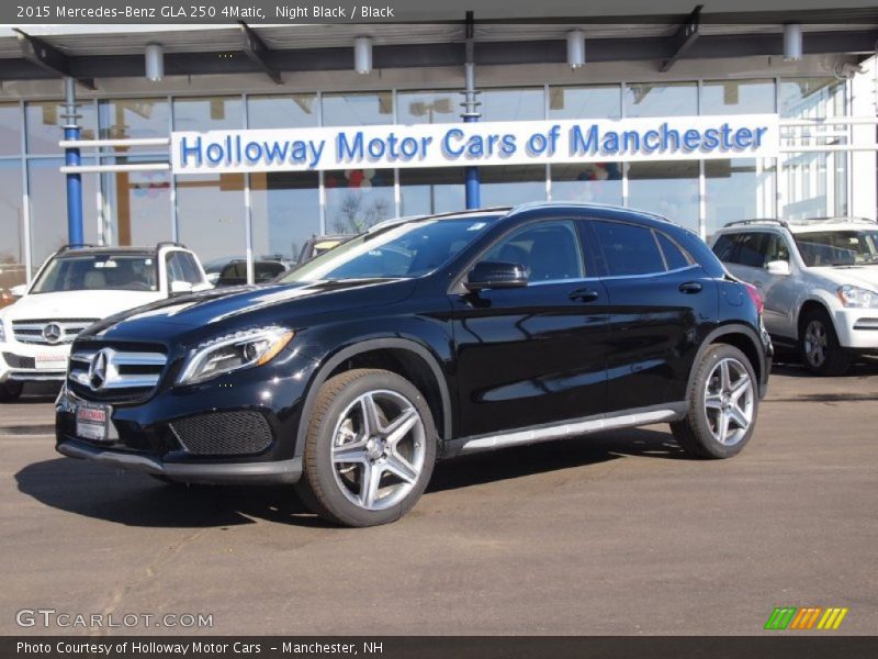 Night Black / Black 2015 Mercedes-Benz GLA 250 4Matic