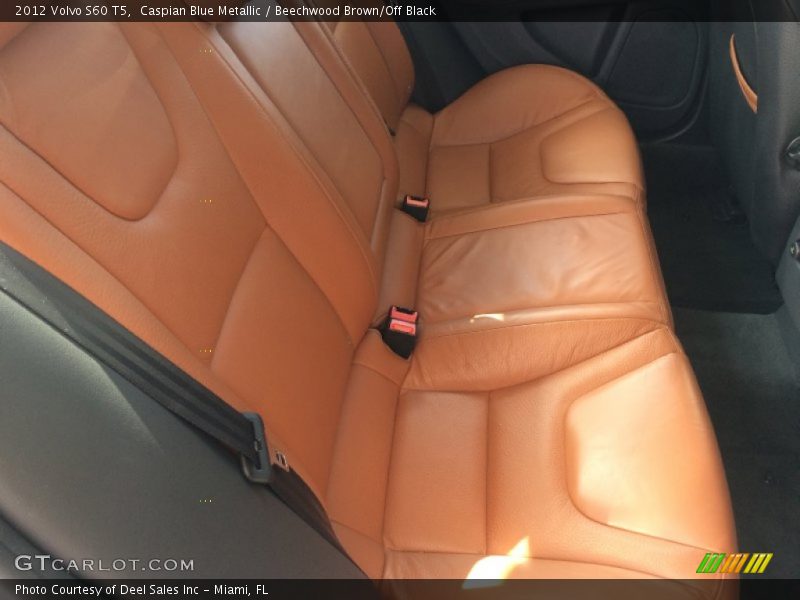 Caspian Blue Metallic / Beechwood Brown/Off Black 2012 Volvo S60 T5