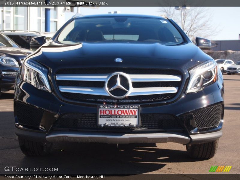 Night Black / Black 2015 Mercedes-Benz GLA 250 4Matic