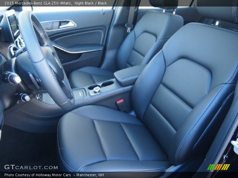 Night Black / Black 2015 Mercedes-Benz GLA 250 4Matic