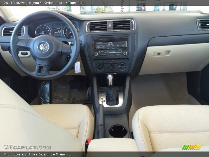 Black / Titan Black 2014 Volkswagen Jetta SE Sedan