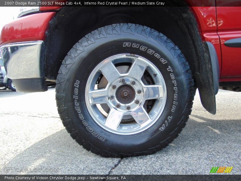 Inferno Red Crystal Pearl / Medium Slate Gray 2007 Dodge Ram 2500 SLT Mega Cab 4x4