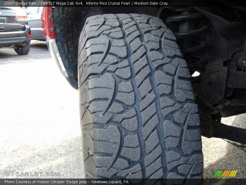 Inferno Red Crystal Pearl / Medium Slate Gray 2007 Dodge Ram 2500 SLT Mega Cab 4x4