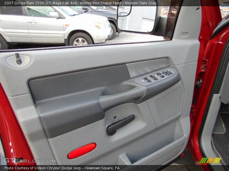 Inferno Red Crystal Pearl / Medium Slate Gray 2007 Dodge Ram 2500 SLT Mega Cab 4x4