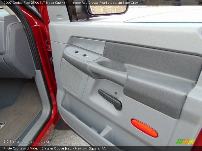 Inferno Red Crystal Pearl / Medium Slate Gray 2007 Dodge Ram 2500 SLT Mega Cab 4x4