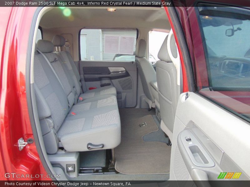 Inferno Red Crystal Pearl / Medium Slate Gray 2007 Dodge Ram 2500 SLT Mega Cab 4x4