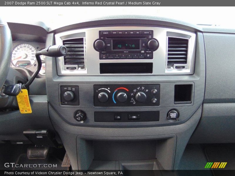 Inferno Red Crystal Pearl / Medium Slate Gray 2007 Dodge Ram 2500 SLT Mega Cab 4x4