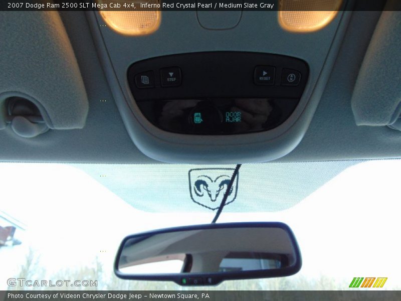Inferno Red Crystal Pearl / Medium Slate Gray 2007 Dodge Ram 2500 SLT Mega Cab 4x4